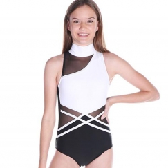 cosi g amazon in the wild collection high neck leotard