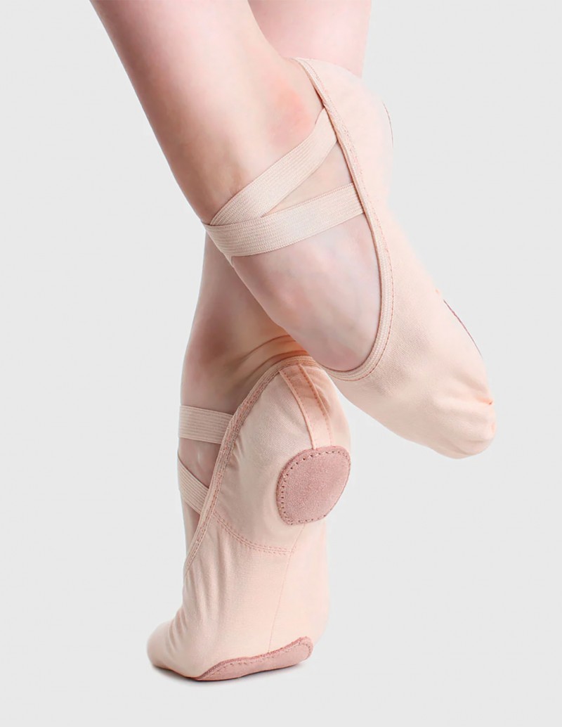 Hanami Stretch Canvas Ballet Shoe (Mocha) – Allegro Dance Boutique
