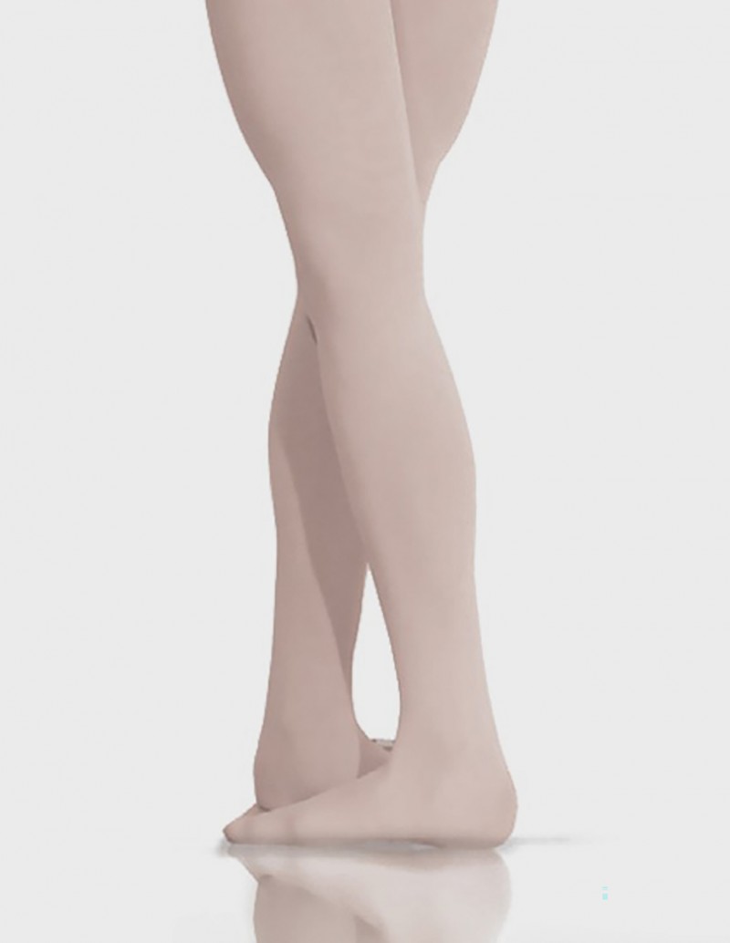 Bloch Girls'/Ladies' Contoursoft Stretchy Footed Tights I-T0981
