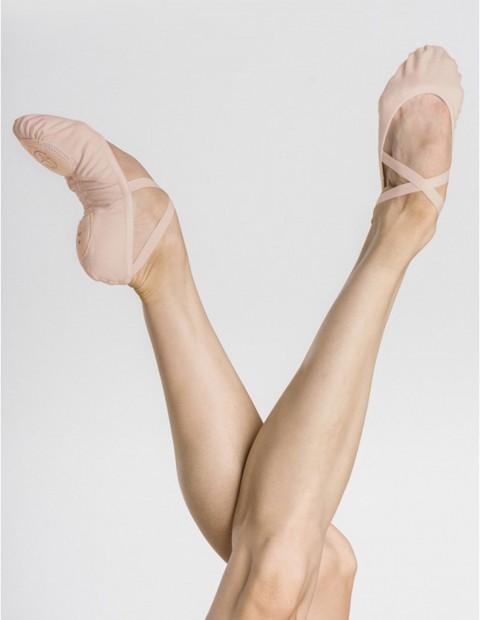 2037C Capezio Children's Split Sole Canvas Hanami Ballet Shoe (Black) –  toetapntights